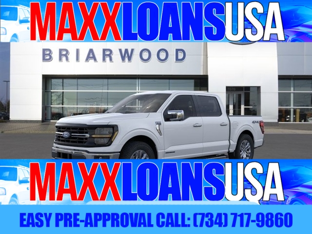 New 2025  Ford F-150 XLT 4WD SuperCrew Box at Briarwood Ford near Saline, MI