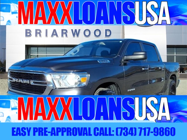 Used 2019  Ram 1500 Big Horn&sol;Lone Star 4x4 Crew Cab 5'7" Box at Maxx Loans near St&period; Adrian&comma; MI