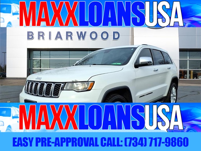 Used 2017  Jeep Grand Cherokee Limited 4x4 at Maxx Loans near St&period; Adrian&comma; MI