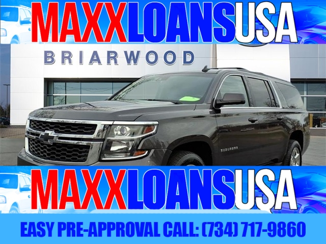 Used 2016  Chevrolet Suburban 4d SUV 4WD LT at Maxx Loans near St&period; Adrian&comma; MI