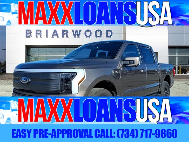 Used 2022  Ford F-150 Lightning 4WD SuperCrew 5&period;5' Box at Maxx Loans near St&period; Adrian&comma; MI