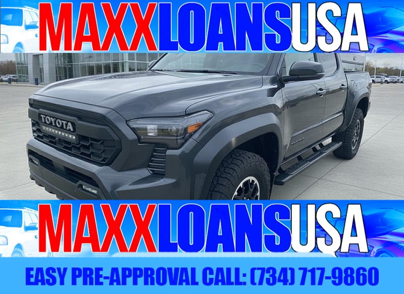 Used 2024  Toyota Tacoma 4WD TRD Off Road Double Cab 5ft Bed AT at Maxx Loans near St&period; Adrian&comma; MI