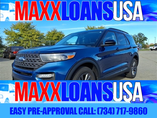 Used 2022  Ford Explorer XLT 4WD at Maxx Loans near St. Adrian, MI