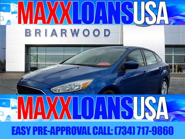 Used 2018  Ford Focus 4d Sedan SE EcoBoost at Maxx Loans near St. Adrian, MI