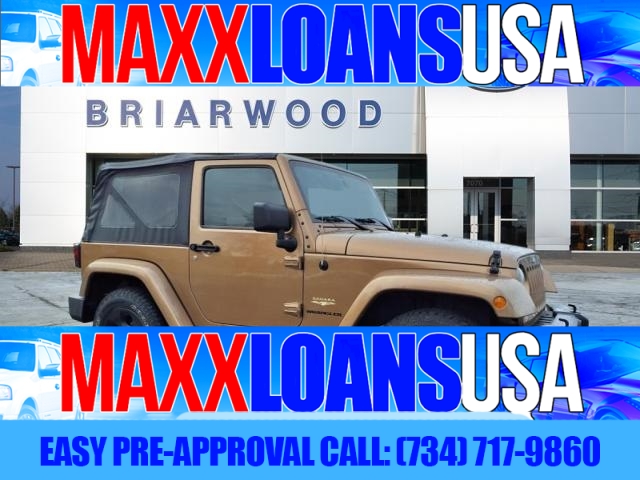 Used 2015  Jeep Wrangler 2d Convertible Sahara Altitude at Maxx Loans near , 