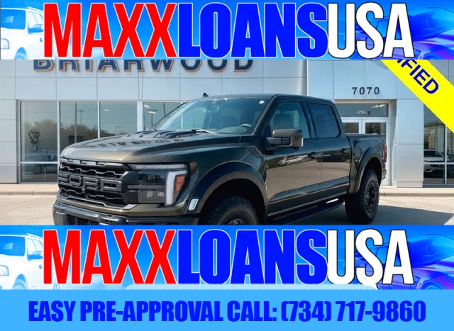 Used 2024  Ford F-150 4WD Raptor SuperCrew 5&period;5' Box at Maxx Loans near St&period; Adrian&comma; MI