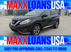Used 2017  Nissan Murano 4d SUV AWD SL at Maxx Loans near St&period; Adrian&comma; MI
