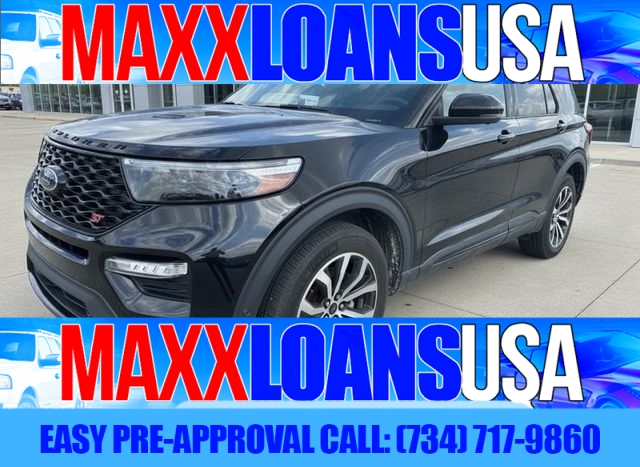 Used 2020  Ford Explorer 4d SUV 4WD ST 3&period;0L EcoBoost at Maxx Loans near St&period; Adrian&comma; MI