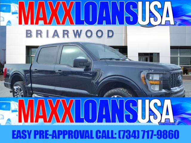 Used 2023  Ford F-150 4WD XL w/STX SuperCrew 5.5' Box at Maxx Loans near , 