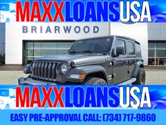 Used 2018 Jeep Wrangler Unlimited 4d SUV 4WD Sport at Briarwood Ford near Saline, MI