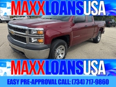 Used 2014  Chevrolet Silverado 1500 4WD Double Cab 143&period;5" Work Truck w&sol;2WT at Maxx Loans near St&period; Adrian&comma; MI