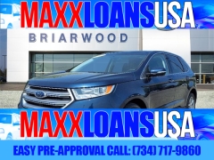 Used 2017 Ford Edge 4d SUV AWD Titanium V6 at Maxx Loans near ,