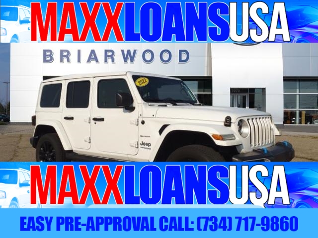 Used 2022  Jeep Wrangler Unlimited 4xe Sahara High Altitude 4x4 at Maxx Loans near , 