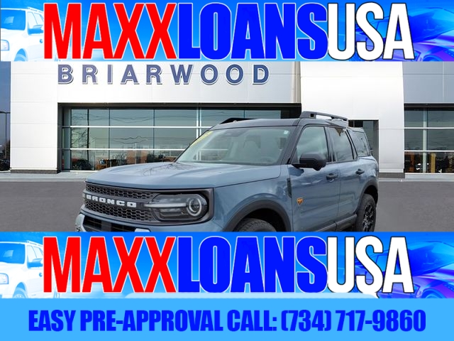 Used 2025  Ford Bronco Sport Badlands 4x4 at Maxx Loans near St&period; Adrian&comma; MI