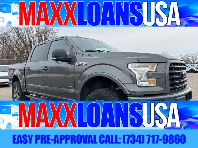 Used 2016  Ford F-150 4WD SuperCrew XLT 5 1/2 at Maxx Loans near , 