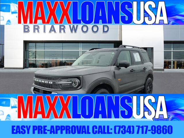 Used 2025  Ford Bronco Sport Badlands 4x4 at Maxx Loans near St&period; Adrian&comma; MI