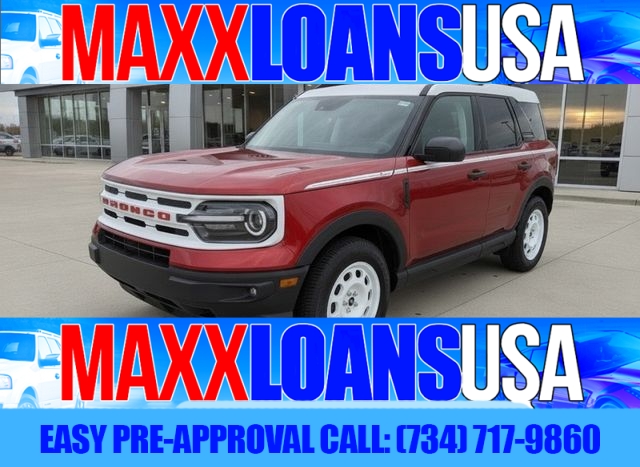 Used 2023  Ford Bronco Sport Heritage 4x4 at Maxx Loans near St&period; Adrian&comma; MI