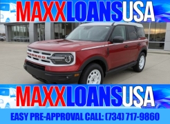 Used 2023  Ford Bronco Sport Heritage 4x4 at Maxx Loans near St&period; Adrian&comma; MI