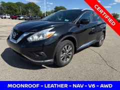 Used 2017  Nissan Murano 4d SUV AWD SL at Maxx Loans near St&period; Adrian&comma; MI