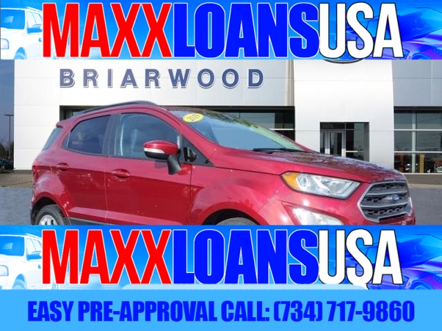 Used 2019  Ford EcoSport 4d SUV FWD SE at Maxx Loans near , 