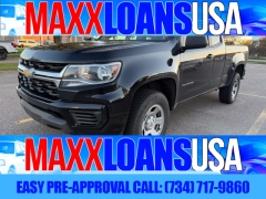 Used 2022  Chevrolet Colorado 4WD Ext Cab 128" Work Truck at Maxx Loans near St&period; Adrian&comma; MI