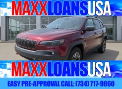 Used 2019  Jeep Cherokee 4d SUV 4WD Trailhawk 3&period;2L at Maxx Loans near St&period; Adrian&comma; MI