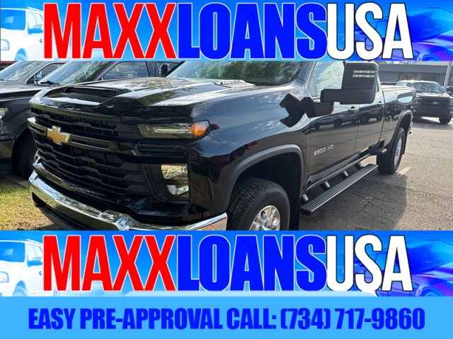 Used 2024  Chevrolet Silverado 3500HD 4WD Crew Cab 172" Work Truck Gas at Maxx Loans near St&period; Adrian&comma; MI