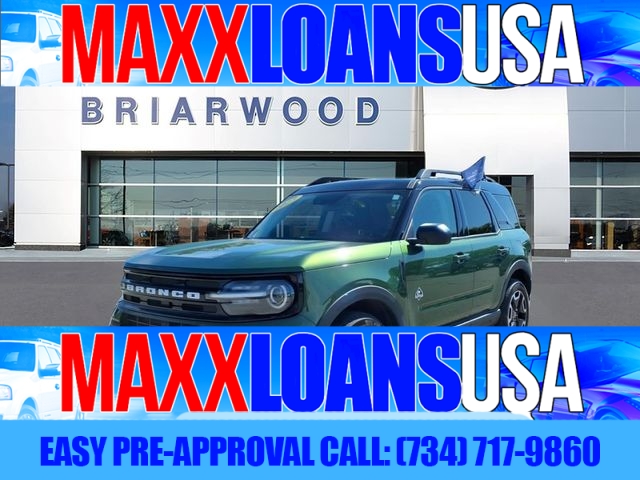 Used 2023  Ford Bronco Sport Outer Banks 4x4 at Maxx Loans near St&period; Adrian&comma; MI