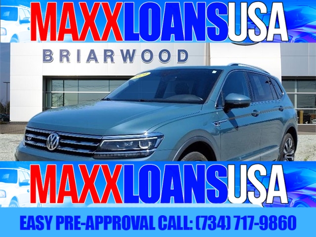 Used 2021 Volkswagen Tiguan 2.0T SEL Premium R-Line 4MOTION at Briarwood Ford near Saline, MI