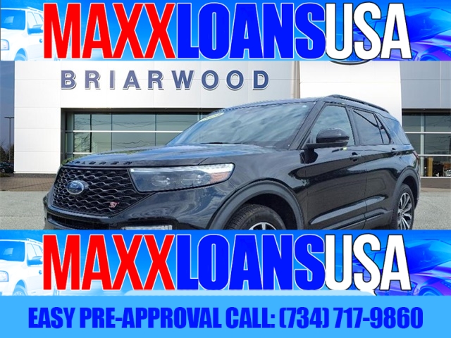 Used 2020  Ford Explorer 4d SUV 4WD ST 3.0L EcoBoost at Briarwood Ford near Saline, MI