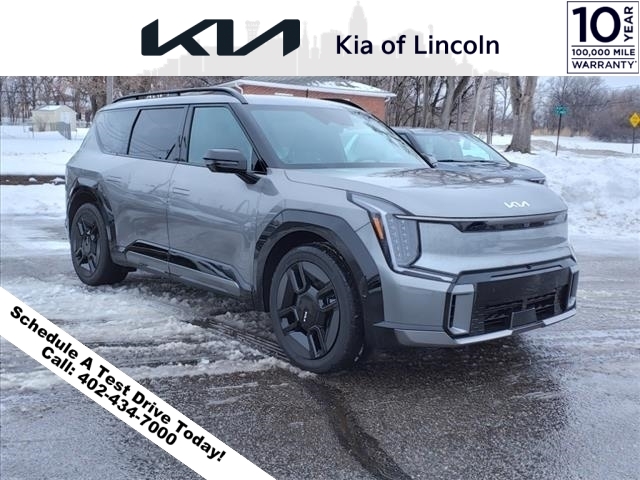 New 2024  Kia EV9 GT-Line AWD at KIA of Lincoln near Lincoln, NE