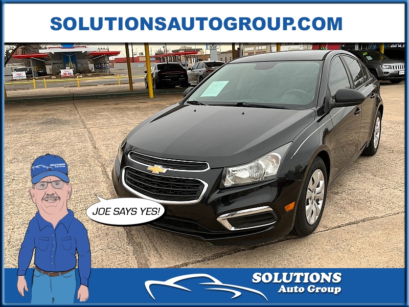 Used 2016  Chevrolet Cruze Limited 4d Sedan LS Auto at Solutions Auto Group near Chickasha, OK