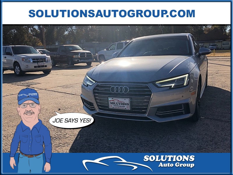 Used 2018  Audi A4 4d Sedan Quattro Premium Plus Auto at Solutions Auto Group near Chickasha, OK