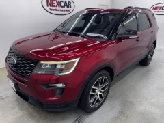 Used 2018  Ford Explorer 4d SUV 4WD Sport at NEXCAR near Spring&comma; TX