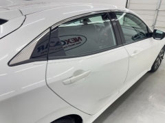 Used 2017  Honda Civic Hatchback 4d LX CVT at NEXCAR near Spring, TX