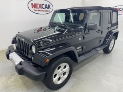 Used 2015  Jeep Wrangler Unlimited 4d Convertible Sahara at NEXCAR near Spring&comma; TX