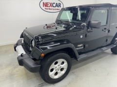 Used 2015  Jeep Wrangler Unlimited 4d Convertible Sahara at NEXCAR near Spring&comma; TX