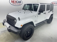 Used 2017  Jeep Wrangler Unlimited 4d Convertible Sahara at NEXCAR near Spring&comma; TX