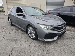 Used 2018  Honda Civic Hatchback 4d LX CVT at Camacho Mitsubishi near Palmdale&comma; CA