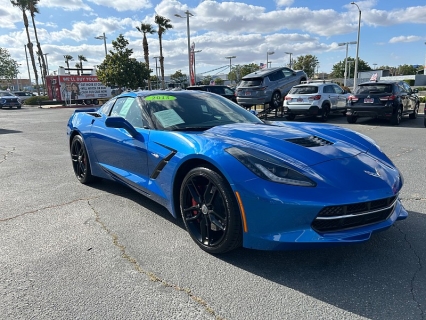 Used 2015 Chevrolet Corvette 2d Coupe Stingray Z51 w/3LT at Camacho Mitsubishi near Palmdale, CA