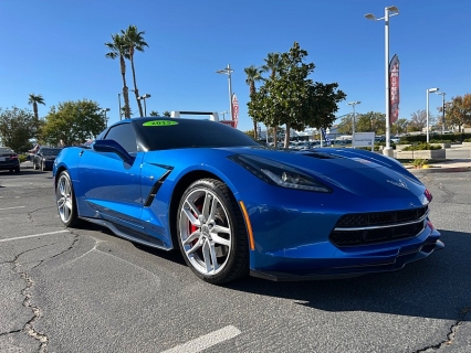 Used 2015 Chevrolet Corvette 2d Coupe Stingray Z51 w/3LT at Camacho Mitsubishi near Palmdale, CA