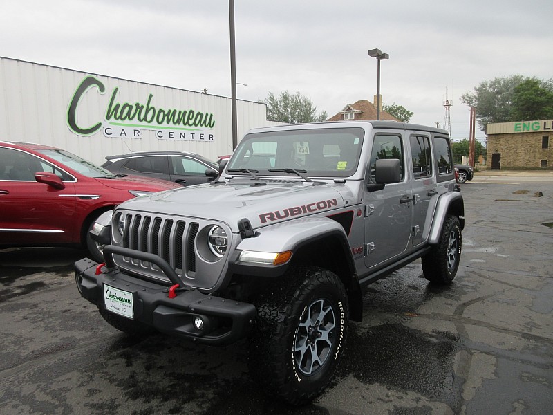 Used 2020  Jeep Wrangler Unlimited 4d SUV 4WD Rubicon at Charbonneau Car Center near Dickinson, ND