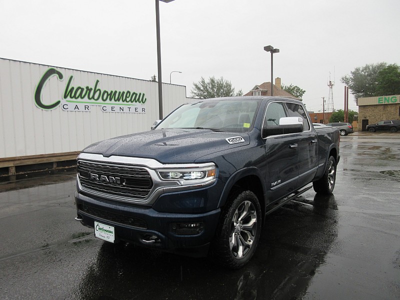 Used 2019  Ram 1500 4WD Crew Cab Limited Longbed at Charbonneau Car Center near Dickinson, ND