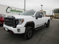 Used 2020 GMC Sierra 3500 4WD Crew Cab AT4 SRW Longbed Dsl at Charbonneau Car Center near Dickinson, ND