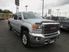 Used 2015 GMC Sierra 3500 4WD Crew Cab SLT Duramax Plus SRW at Charbonneau Car Center near Dickinson, ND