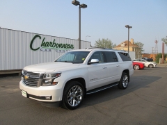 Used 2018 Chevrolet Suburban 4d SUV 4WD Premier at Charbonneau Car Center near Dickinson, ND
