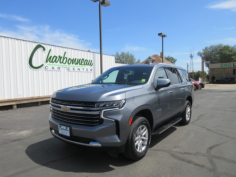Used 2021  Chevrolet Tahoe 4WD 4dr LT at Charbonneau Car Center near Dickinson, ND