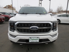 Used 2021 Ford F-150 4WD Platinum SuperCrew 6.5' Box Hybrid at Charbonneau Car Center near Dickinson, ND