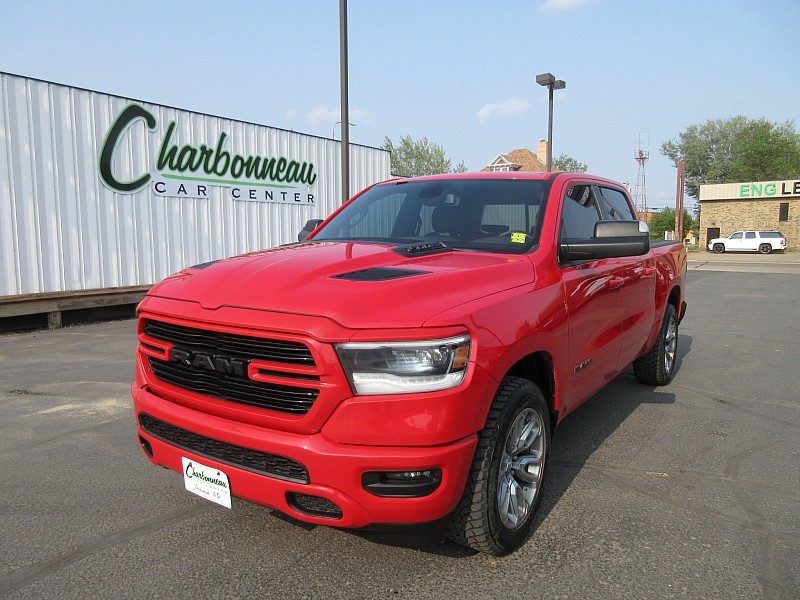Used 2019  Ram 1500 4WD Crew Cab Rebel at Charbonneau Car Center near Dickinson, ND