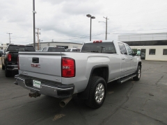 Used 2015 GMC Sierra 3500 4WD Crew Cab SLT Duramax Plus SRW at Charbonneau Car Center near Dickinson, ND